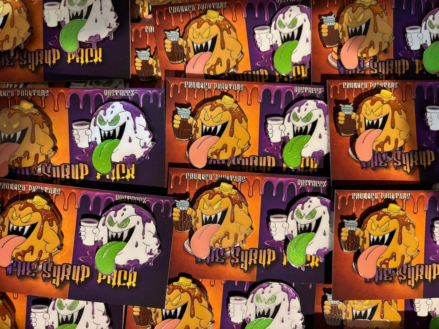 CROWNED PHANTOM “SYRUP PACK” STICKY PHANTOM & POURED UP PHANTOM