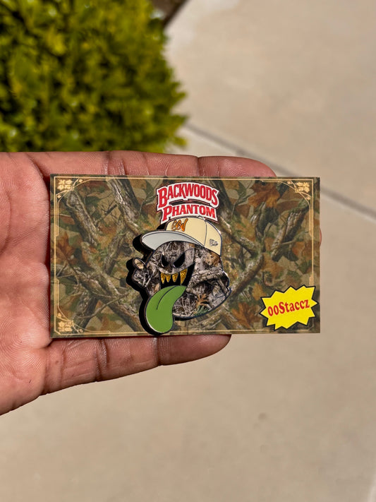 “BACKWOOD PHANTOM” PIN DROP