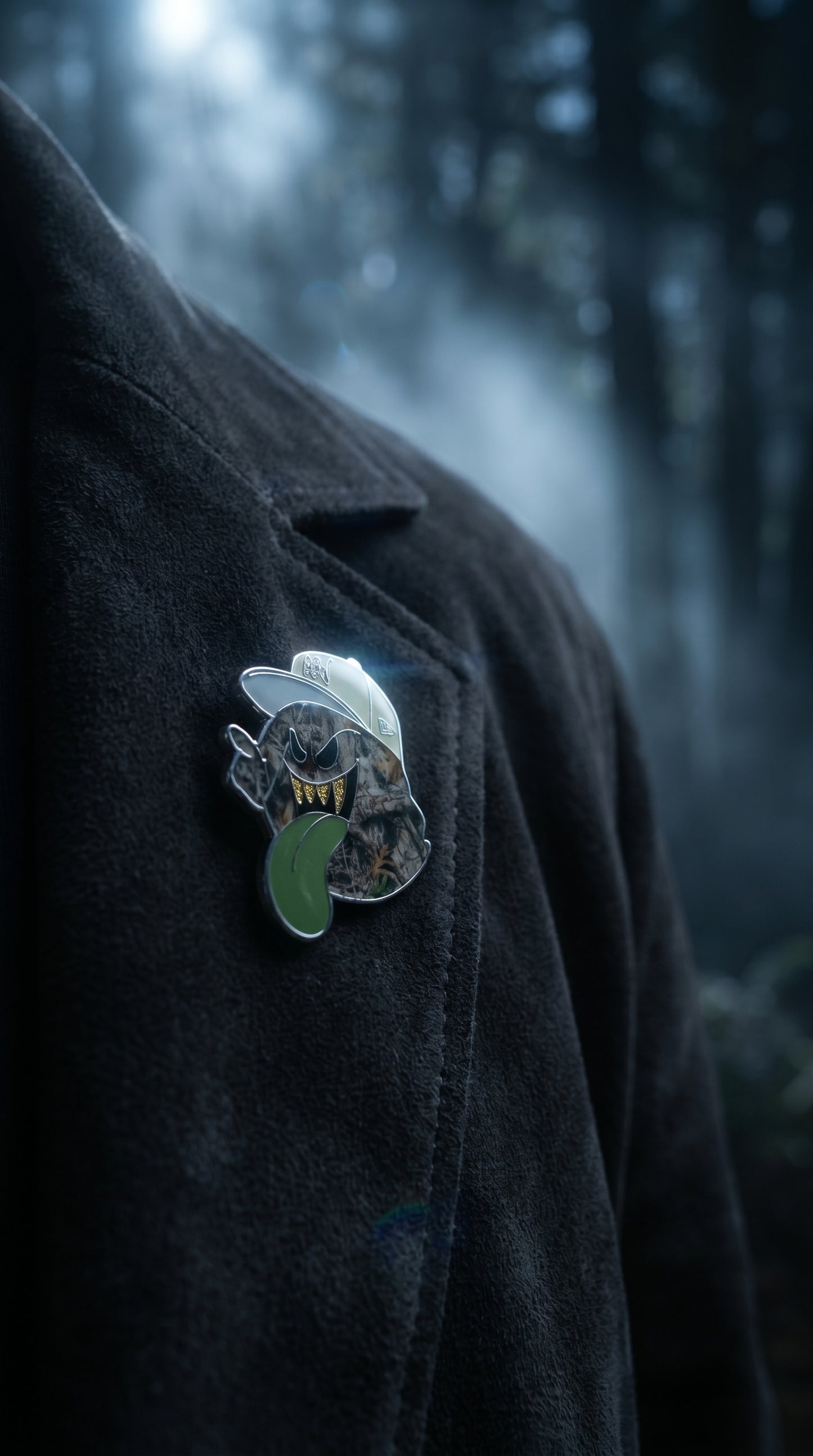“BACKWOOD PHANTOM” PIN DROP